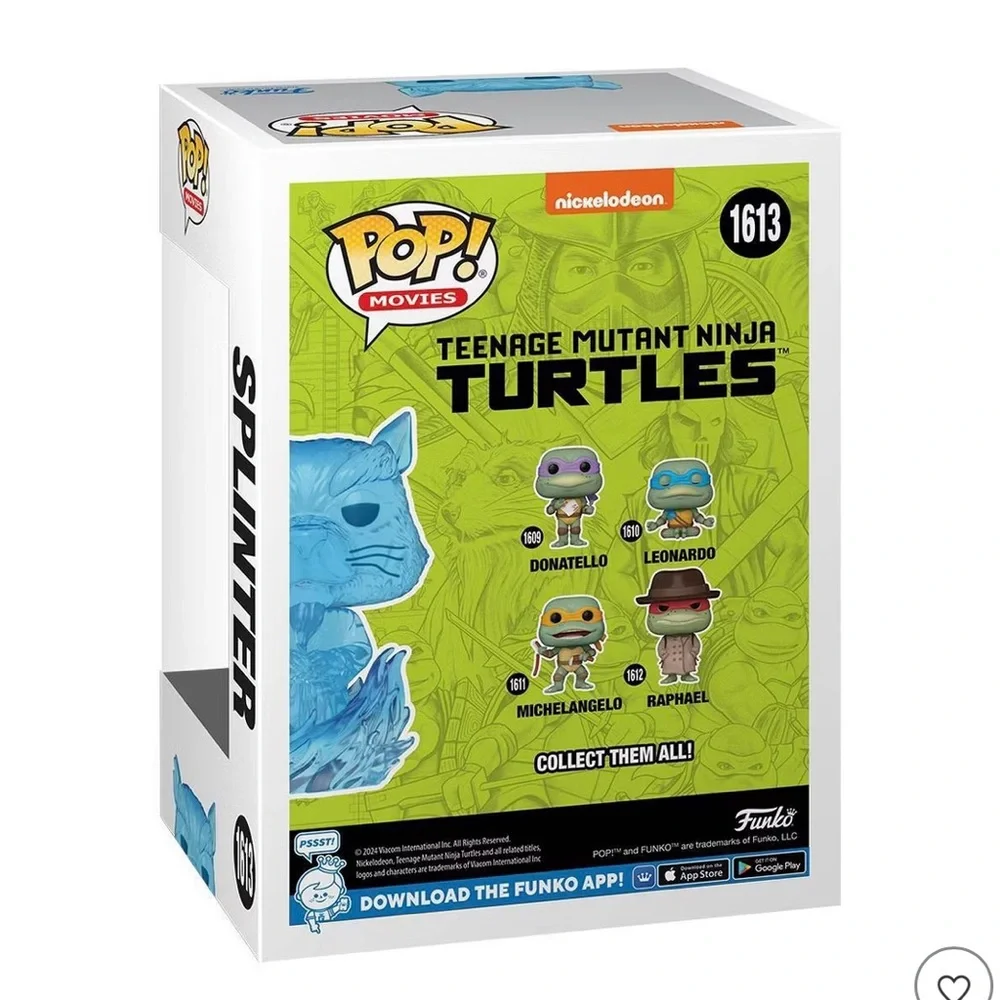 Funko Pop Teenage Mutant Ninja Turtles Spirit Splinter Vinyl Figure
